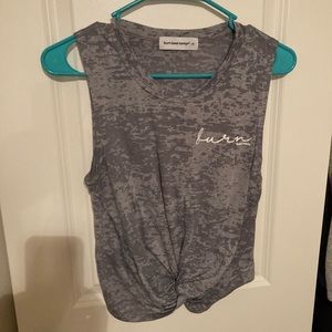 Burn boot camp cropped tank